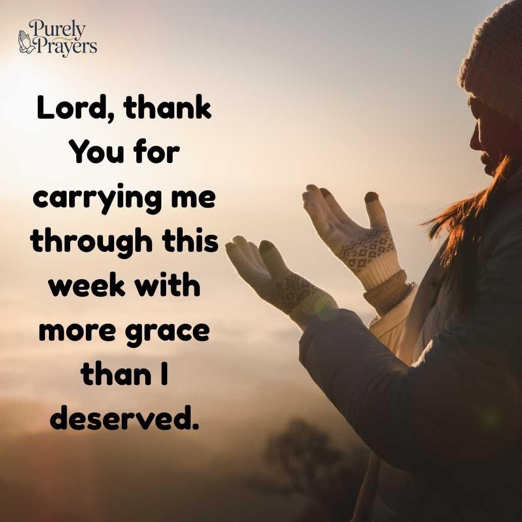 Thankful Weekend Prayers to Express Gratitude to God

