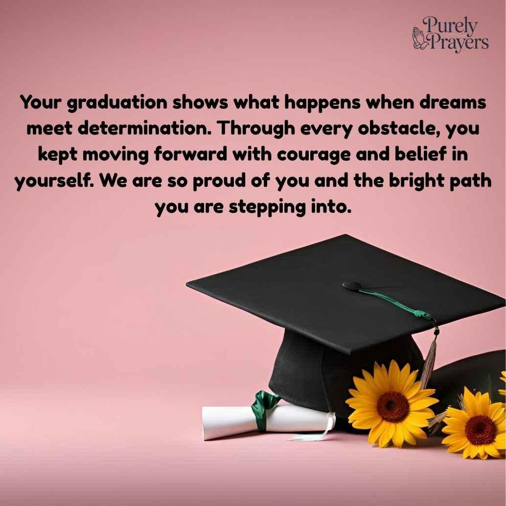 “We Are So Proud of You” Messages for Graduation
