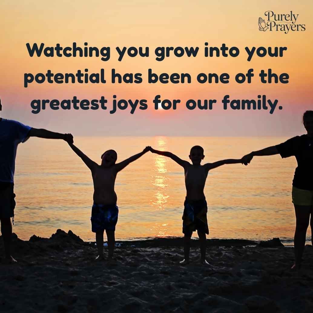 “We Are So Proud of You” Quotes for Family
