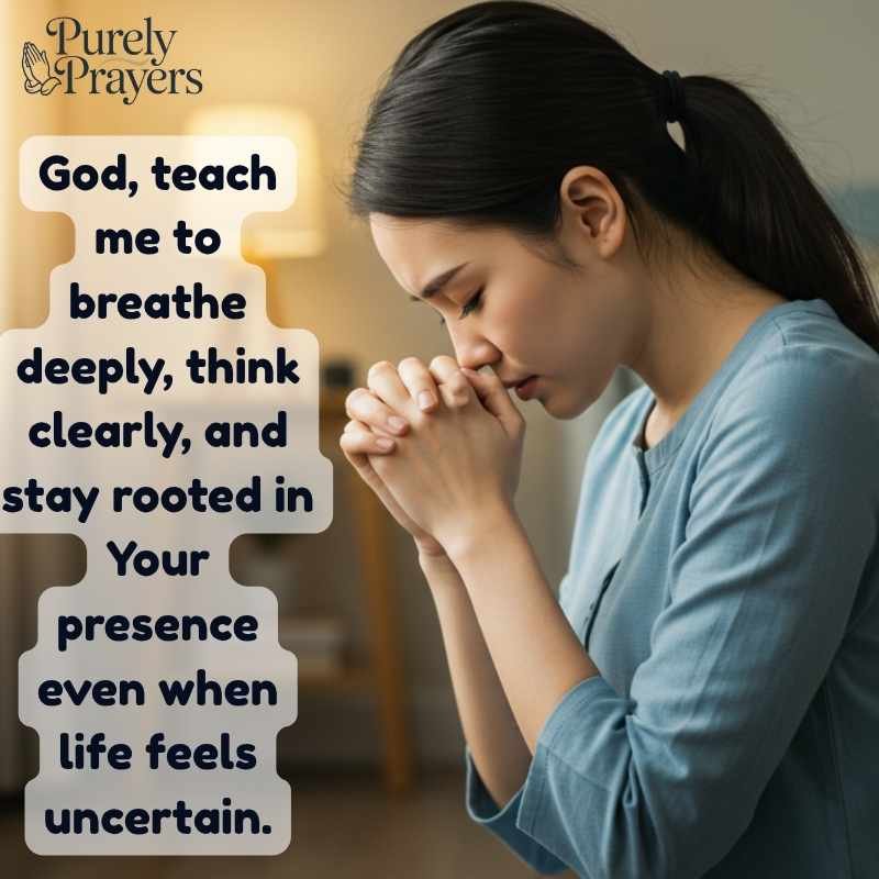 3 Prayers for Anxiety to Say in the Morning