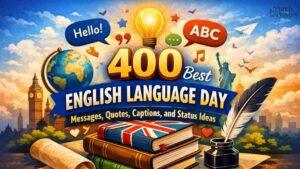 400 Best English Language Day Messages, Quotes, Captions, and Status Ideas