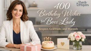 400 Birthday Wishes for Boss Lady to Show Respect, Gratitude, and Warmth