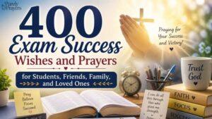 400 Exam Success Wishes and Prayers for Students, Friends, Family, and Loved Ones