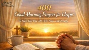 400 Good Morning Prayers for Hope to Start Your Day with Faith, Peace, and Strength