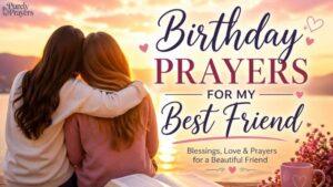 400 Heartfelt Birthday Prayers for My Best Friend to Bless Their Special Day