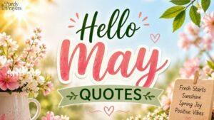 400 Hello May Quotes for Fresh Starts, Sunshine, Spring Joy, and Positive Vibes