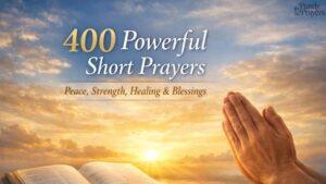 400 Powerful Short Prayer Examples for Peace, Strength, Healing, and Daily Blessings