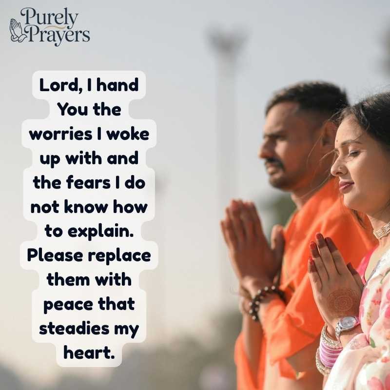 A Simple Prayer to Surrender Worry and Fear