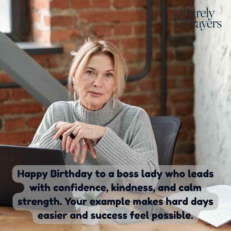 Best Birthday Wishes for Boss Lady