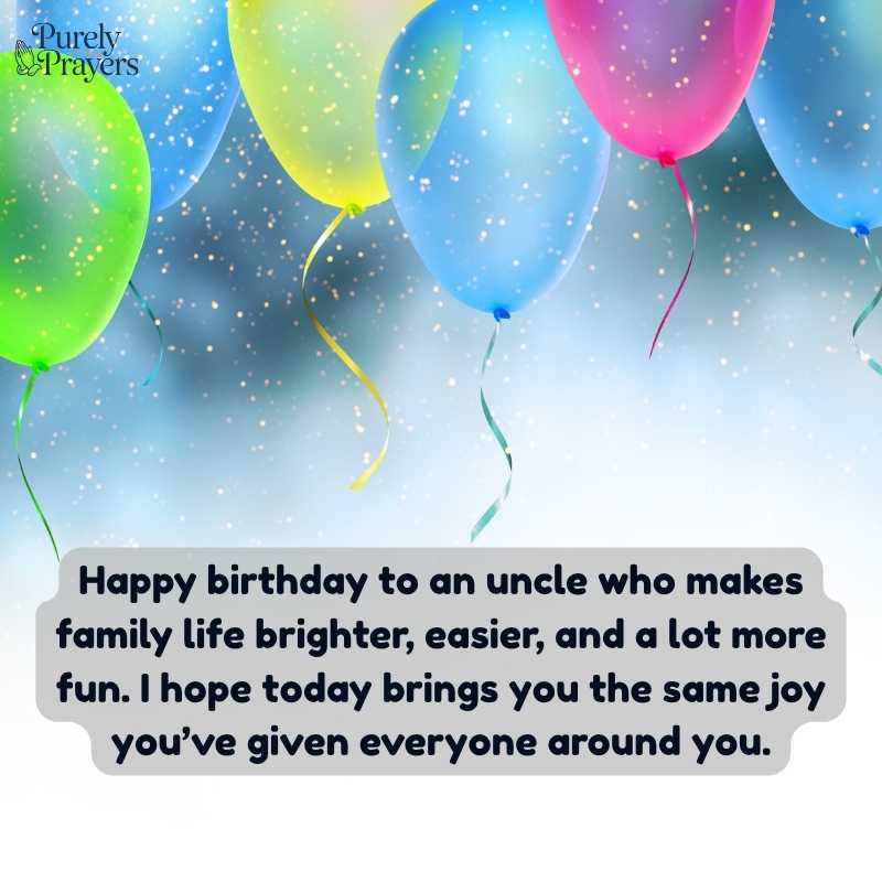 Best Uncle Birthday Wishes to Make Him Smile