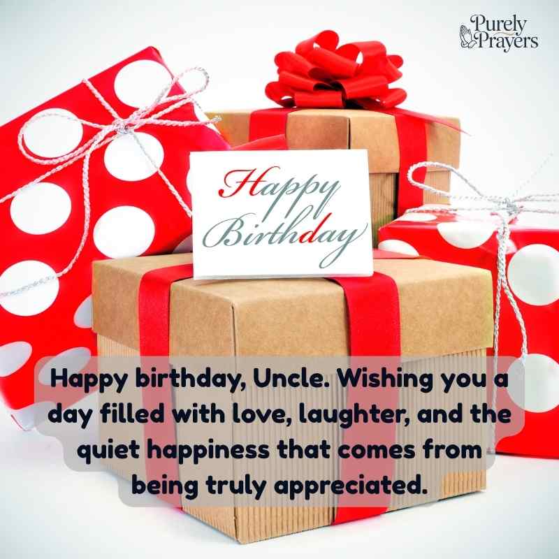 Birthday Card Messages for Uncle