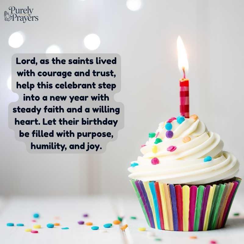 Birthday Inspiration From Saints and Faithful Believers