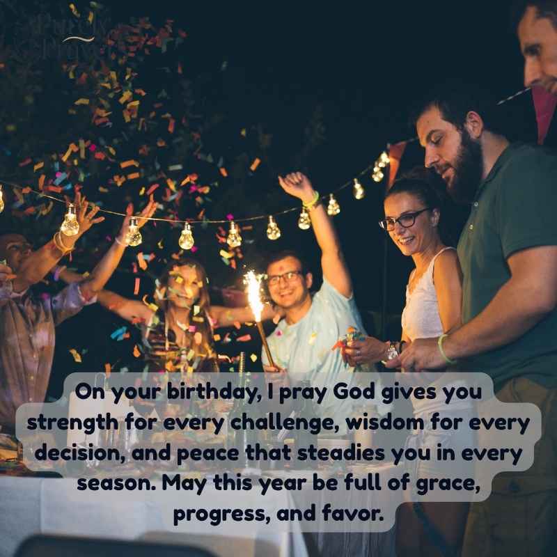 Birthday Prayer for a Male Friend