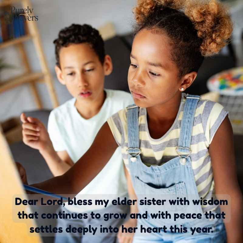 Birthday Prayer for My Elder Sister