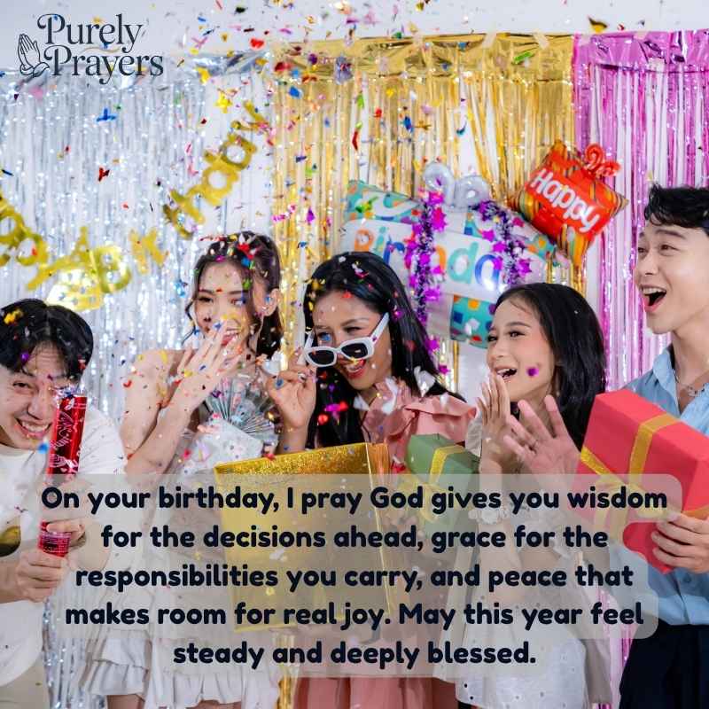 Birthday Prayers for Adult Friends and Grown-Up Celebrations