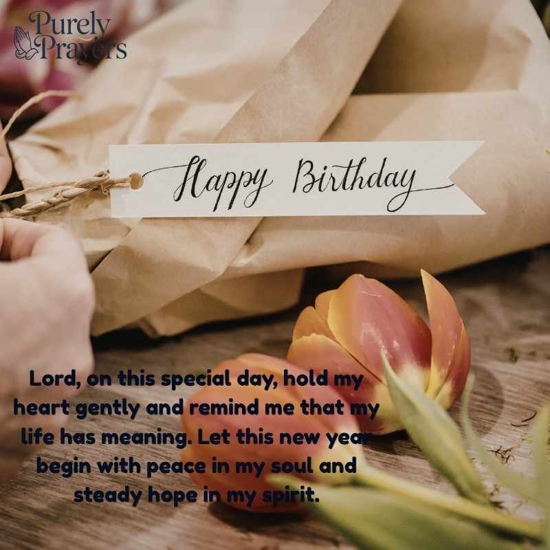 Deep Heart Touching Birthday Prayer for Myself