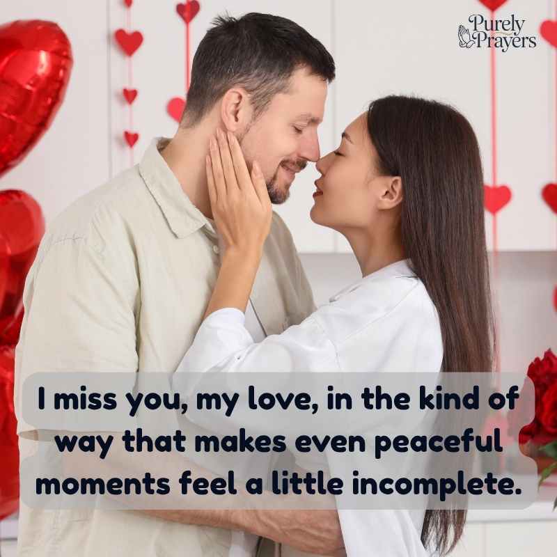 Emotional Missing You Messages for Wife