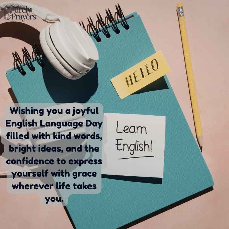English Language Day Wishes to Celebrate the Beauty of Words