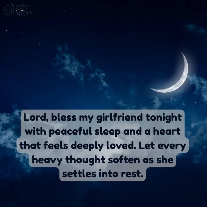 Evening Prayer Messages for Your Girlfriend