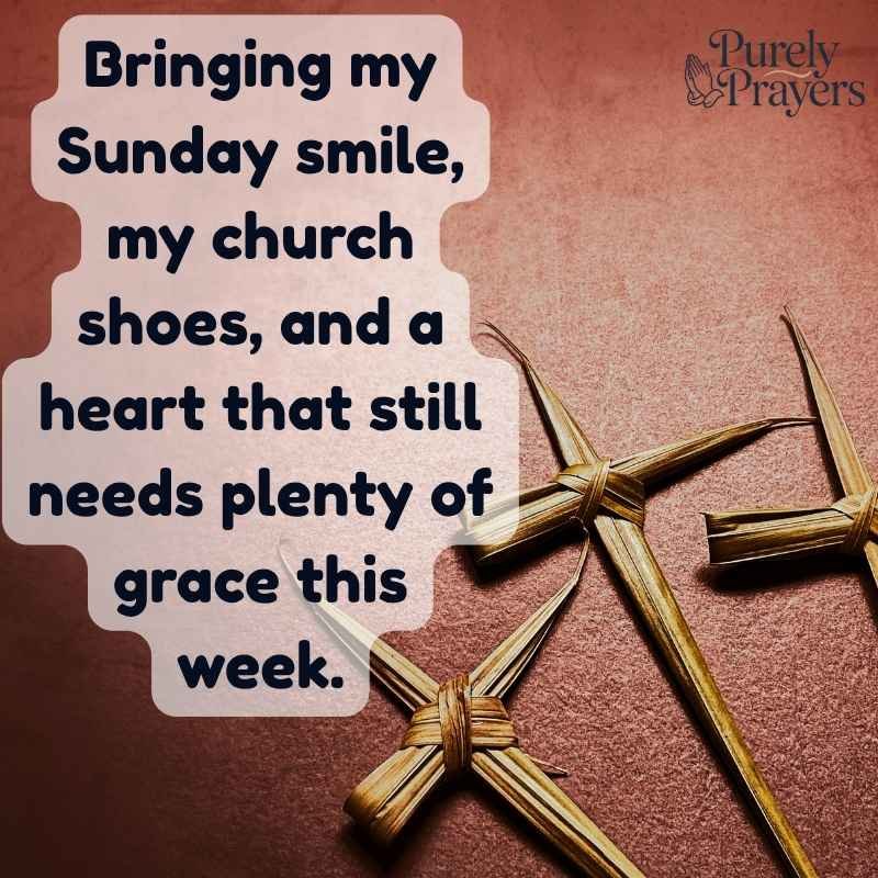 Funny but Respectful Captions with a Light Faith Tone