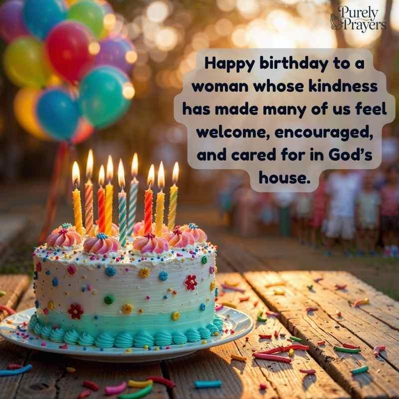 Happy Birthday First Lady Messages from Church Members