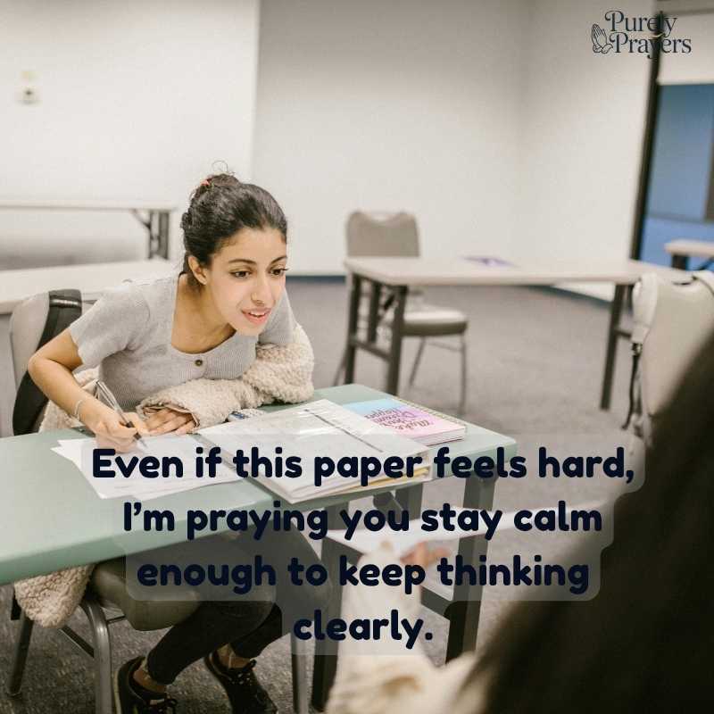 Heartfelt Lines for Students Facing Difficult Papers