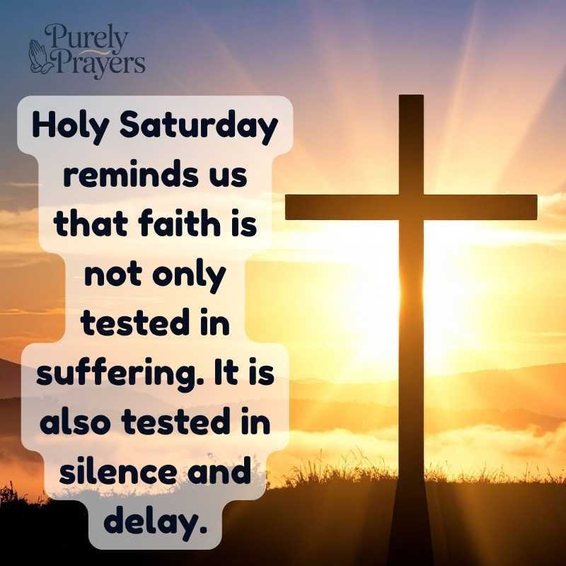 Holy Saturday Reflections on Waiting, Silence, and Hope