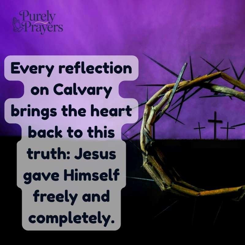 Inspirational Thoughts on Christ’s Love and the Power of the Cross