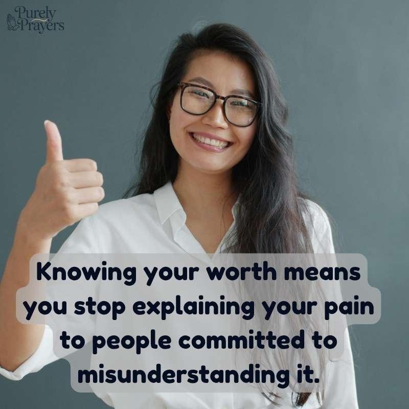 Know Your Worth Quotes for Stronger Boundaries