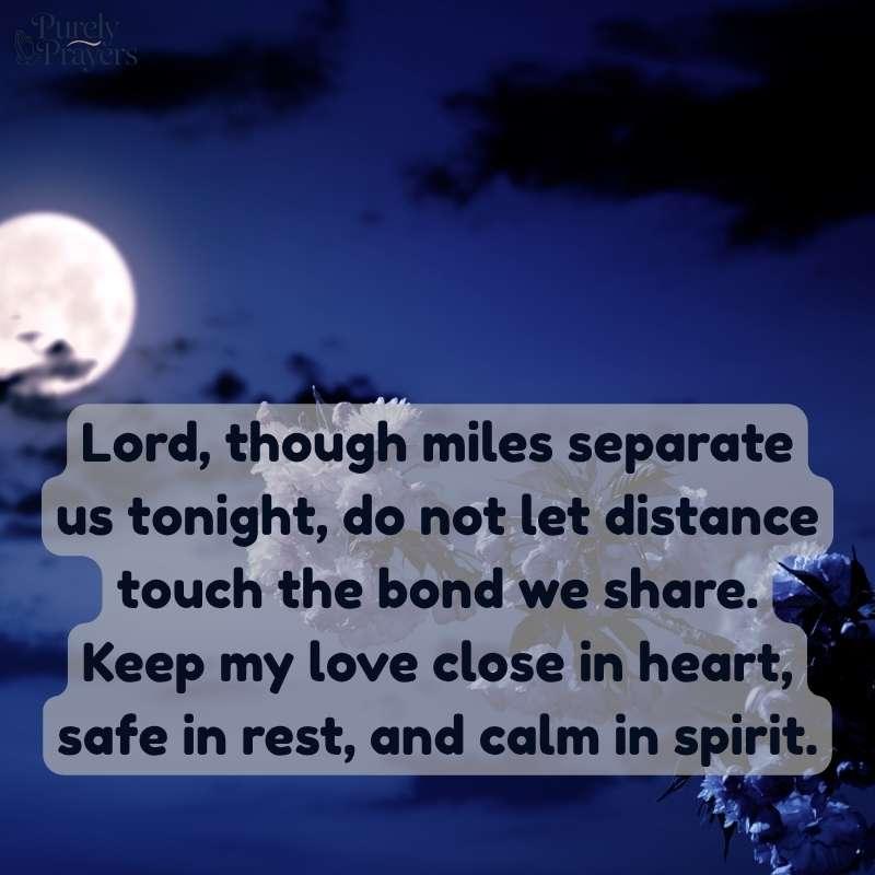 Long Distance Night Prayers to Stay Close Across Miles