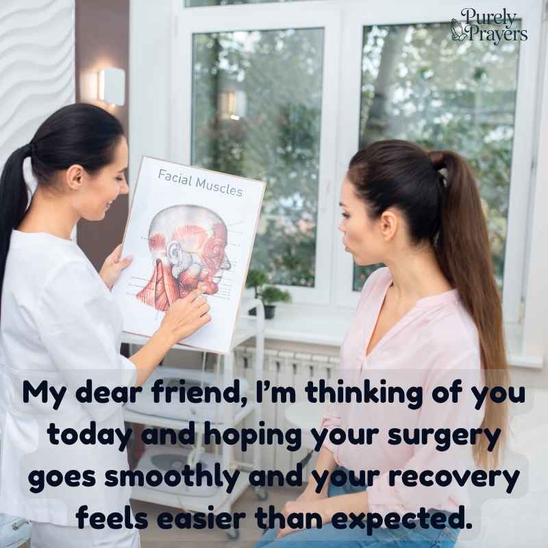 Loving Words to Send a Friend Before Surgery