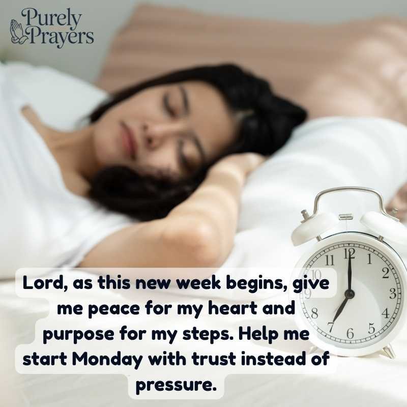 Monday Morning Prayers for Peace and Purpose
