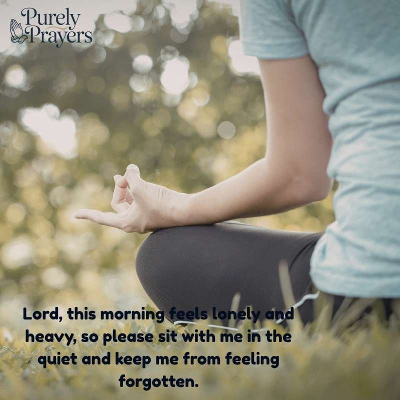 Morning Prayer for Depression and Loneliness