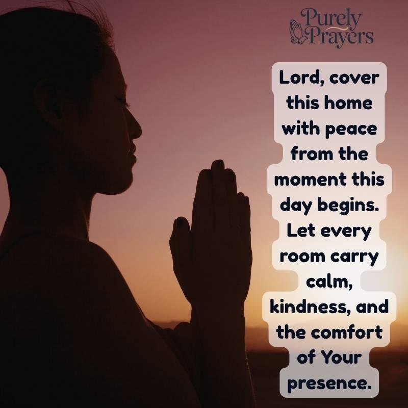 Morning Prayer for Peace and Protection at Home