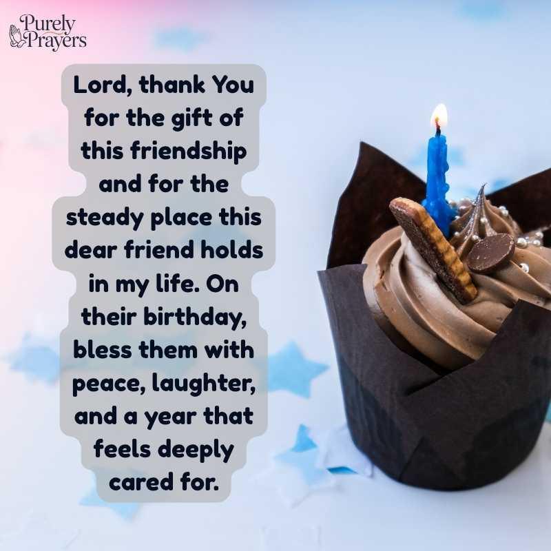 Prayer for Birthday Celebrant for a Friend