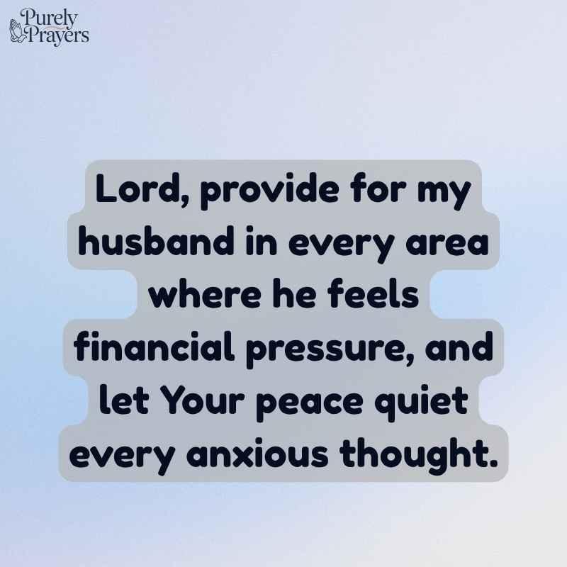 Prayer for Financial Provision, Stability, and Open Doors
