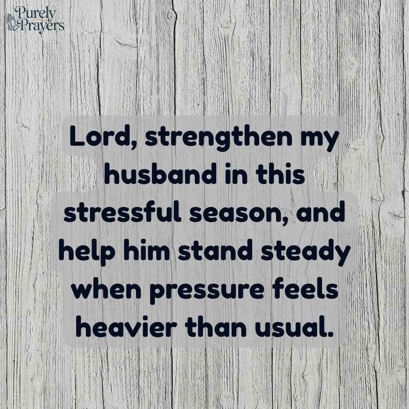 Prayer for Strength During Stress, Pressure, and Hard Times