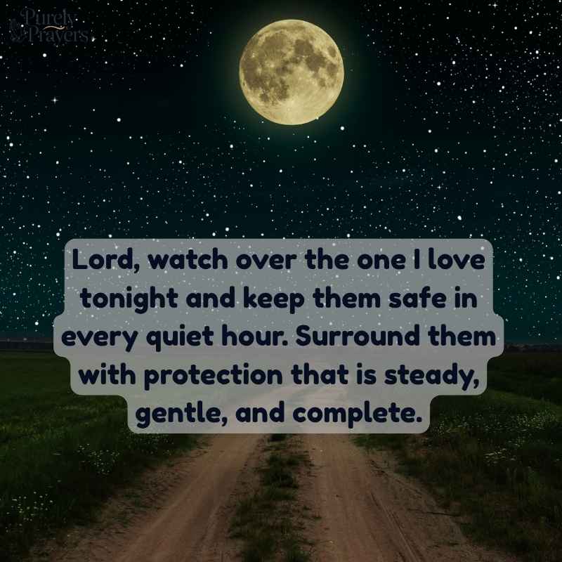 Prayers for Your Partner’s Protection Through the Night