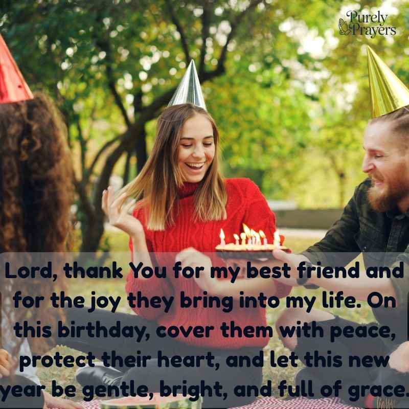 Short and Sweet Birthday Prayers for a Best Friend