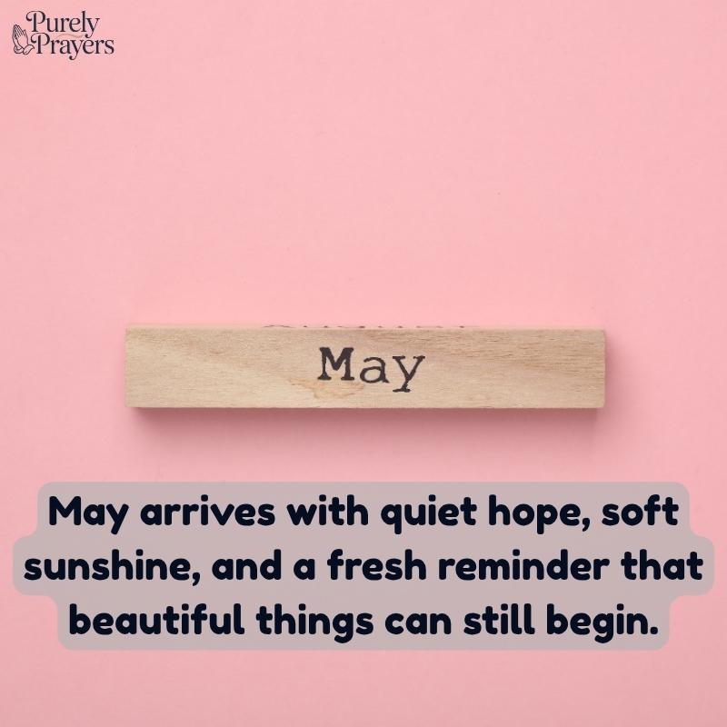 Short New Month May Quotes