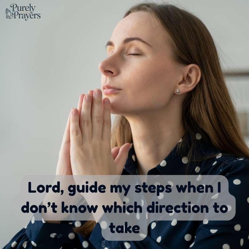 Short Prayer for God’s Guidance and Protection