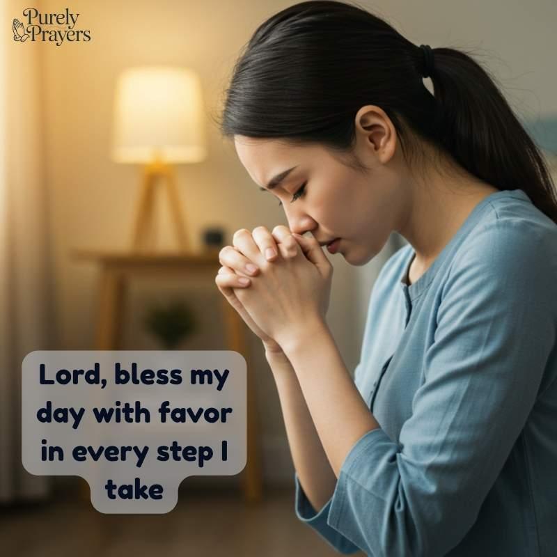 Short Prayers for Blessings and Favor in Life