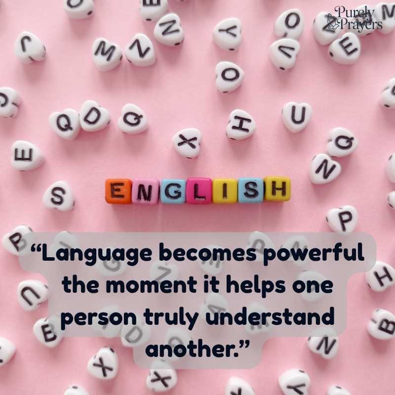 Short Quotes About English Language for Daily Inspiration