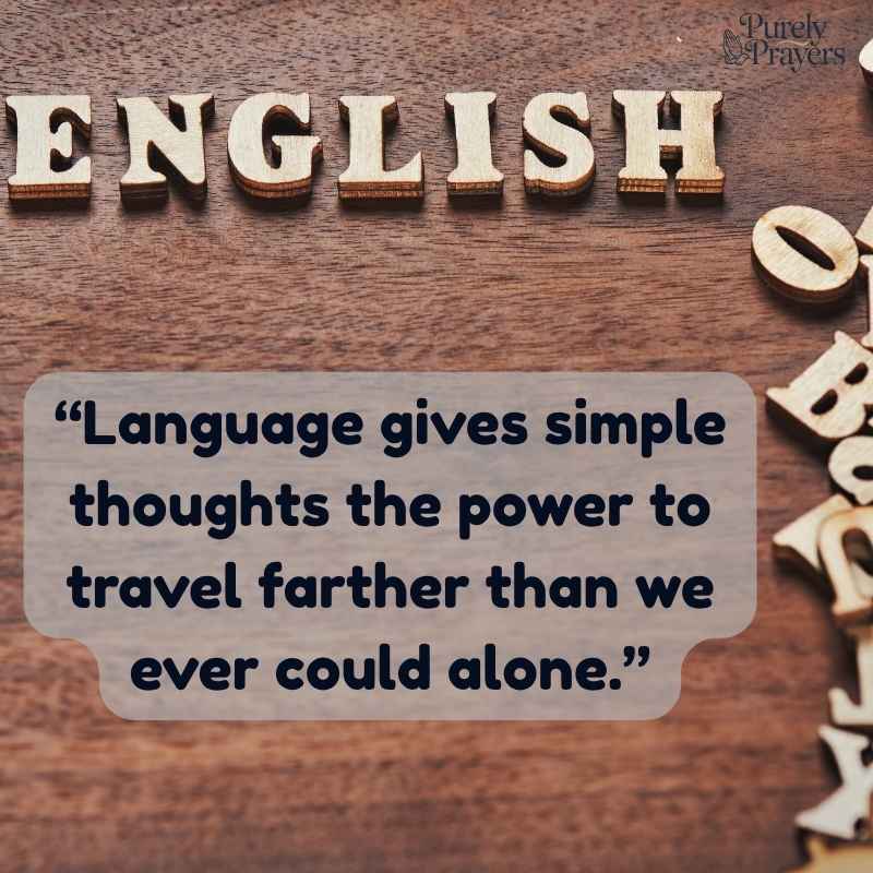 Short Quotes About the English Language for School and Social Media