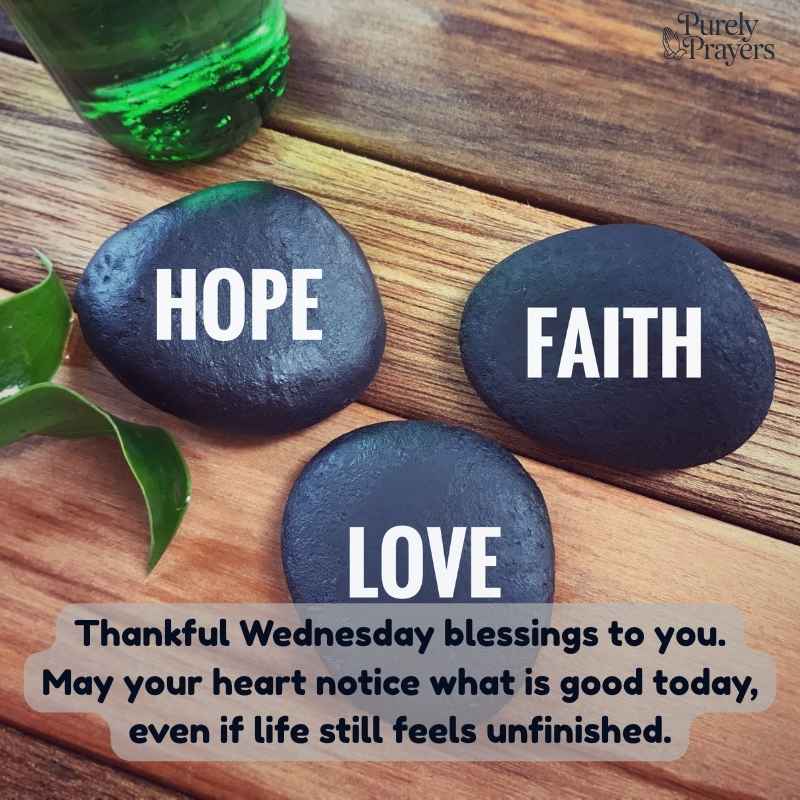 Thankful Wednesday Blessings for a Grateful Heart