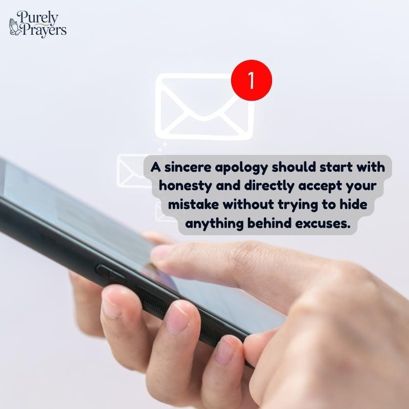 The Right Way to Say Sorry in a Text
