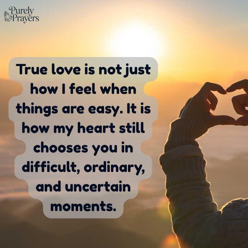 True Love Messages for Real Feelings