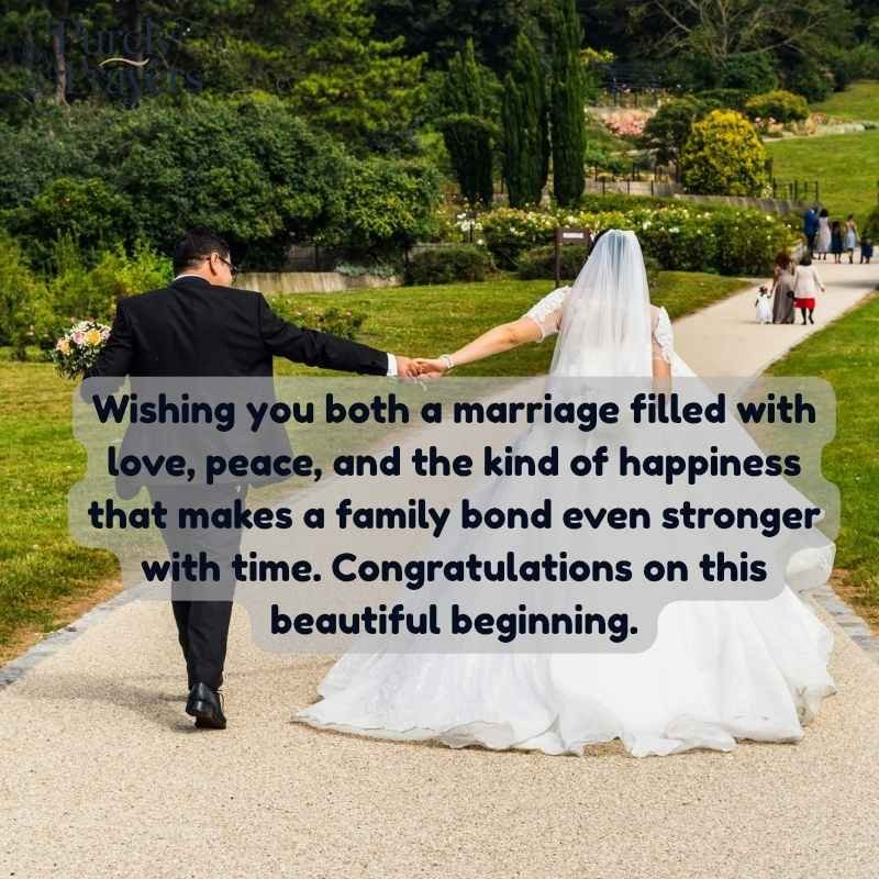 Wedding Wishes for Family Members You Love the Most
