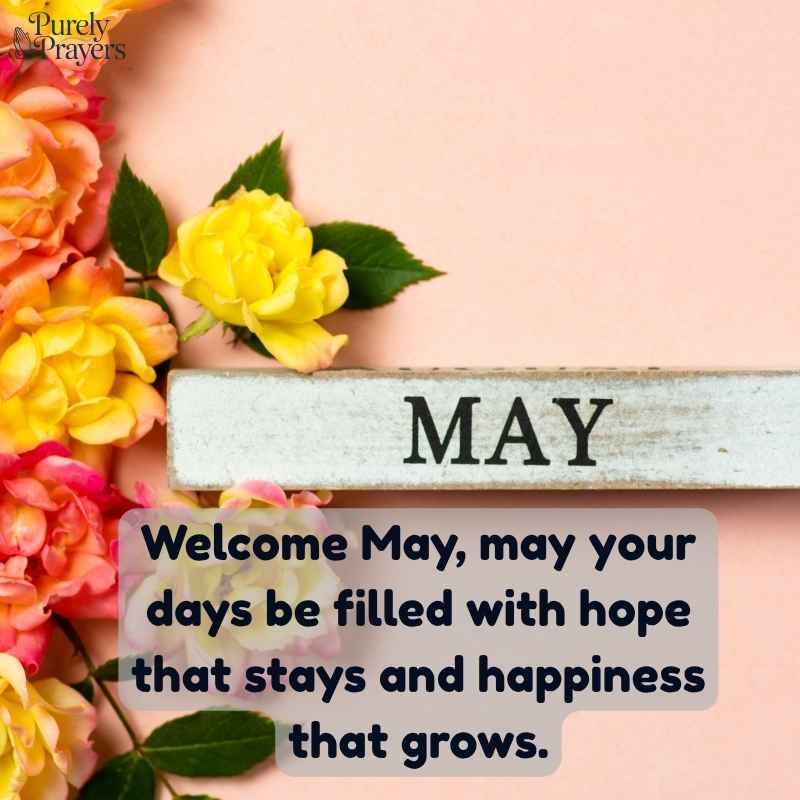 Welcome May Quotes Full of Hope and Happiness