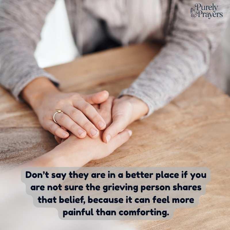 What Not to Say in Grief